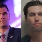 Charlie kirk and his alleged shooter Tyler robinson