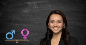 Minister Rechie Valdez shares a call to action during Gender Equality Week