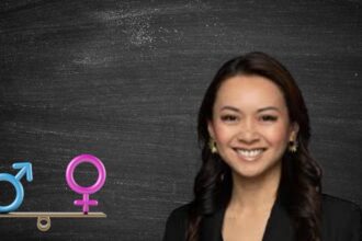 Minister Rechie Valdez shares a call to action during Gender Equality Week
