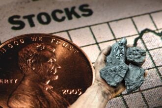 Which Canadian mining stock escalated 94% this week
