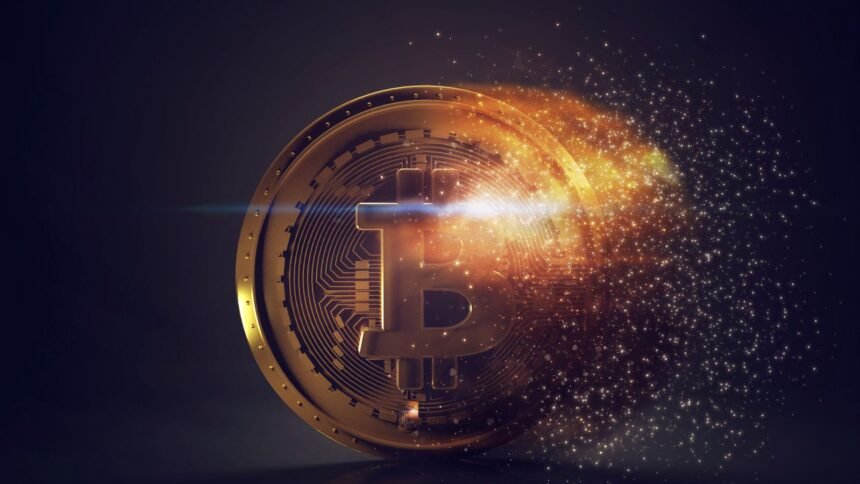 Bitcoin slides to a two week low ahead of the Powell speech as traders cut exposure