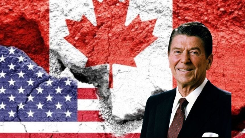 Reagan message on protectionism rings again in US Canada trade fight
