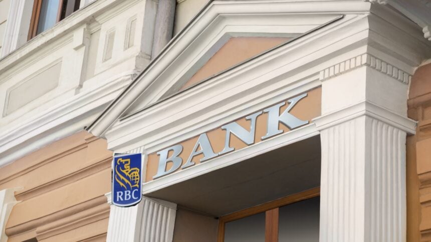 Royal Bank of Canada stands around 13 to 14 times forward earnings versus US megacaps