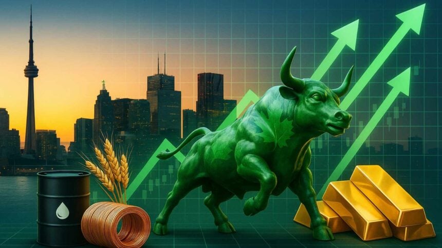 TSX, Gold, Bull